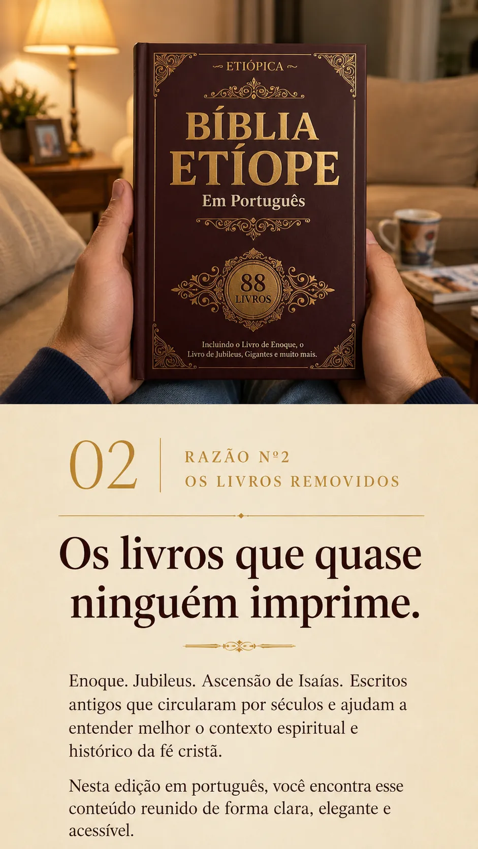 Razão nº 2: os livros que quase ninguém imprime